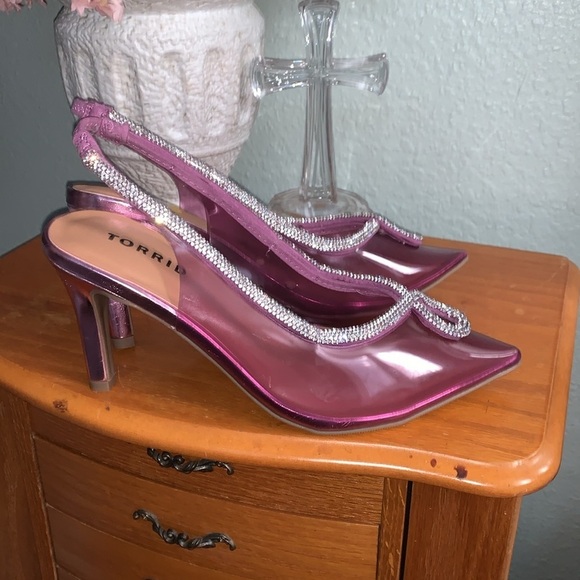 Torrid Pink Glamorous Heels - Picture 3 of 6
